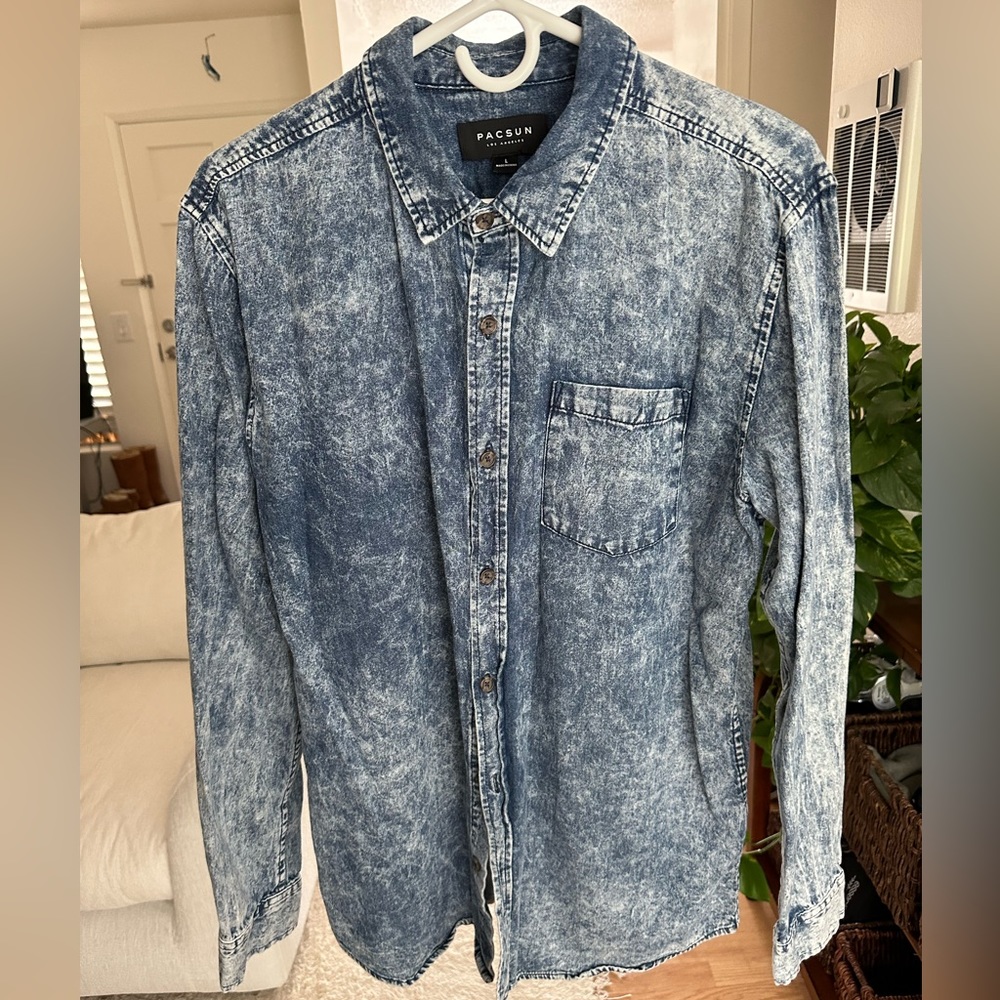 Pacsun Jean Button Up